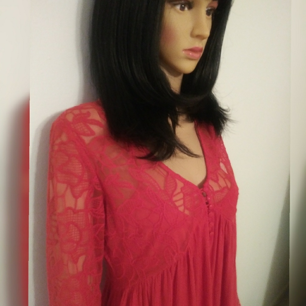 PEPPERMINT LACE DRESS - Picture 4 of 5